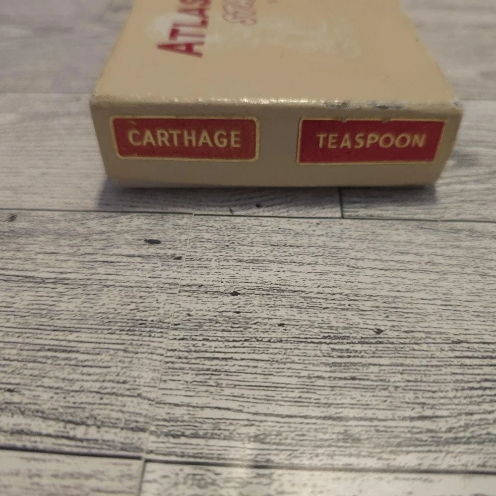 FIRTH‎ STAYBRITE VINTAGE SET OF 6 STAINLESS STEEL TEASPOONS BOXED - Picture 3 of 9